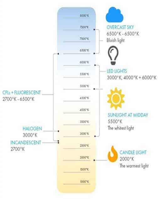 How to choose the color temperature of LED lights