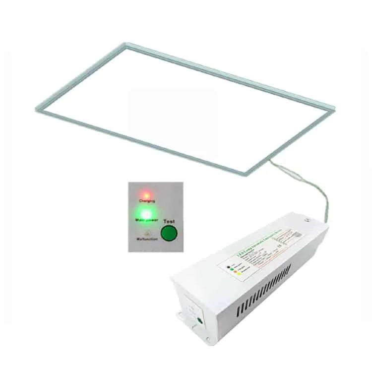 Emergency backup for led ceiling panel light