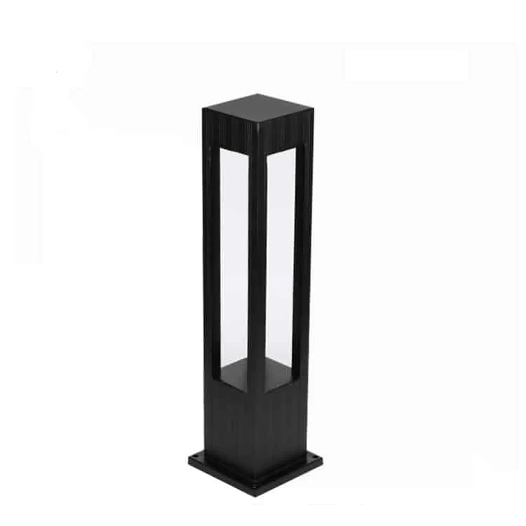 Square led bollard lights