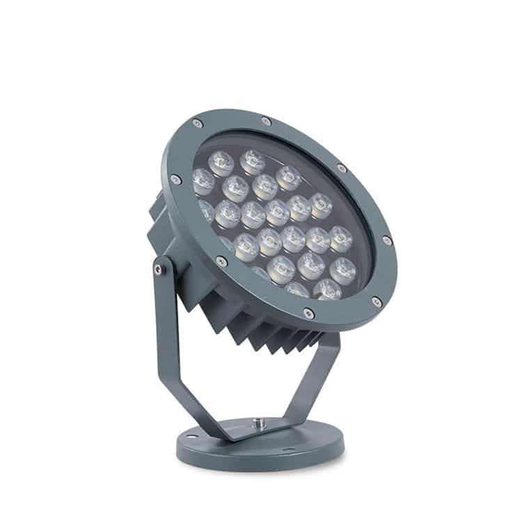 NEW LED Plug-in Stake Light Pivot Head 6' Cord 5000K Daylight 280 Lumens 3w 1 