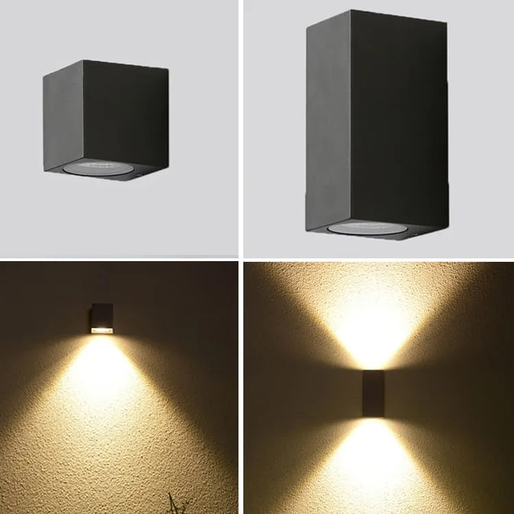 GU10 outdoor wall lights