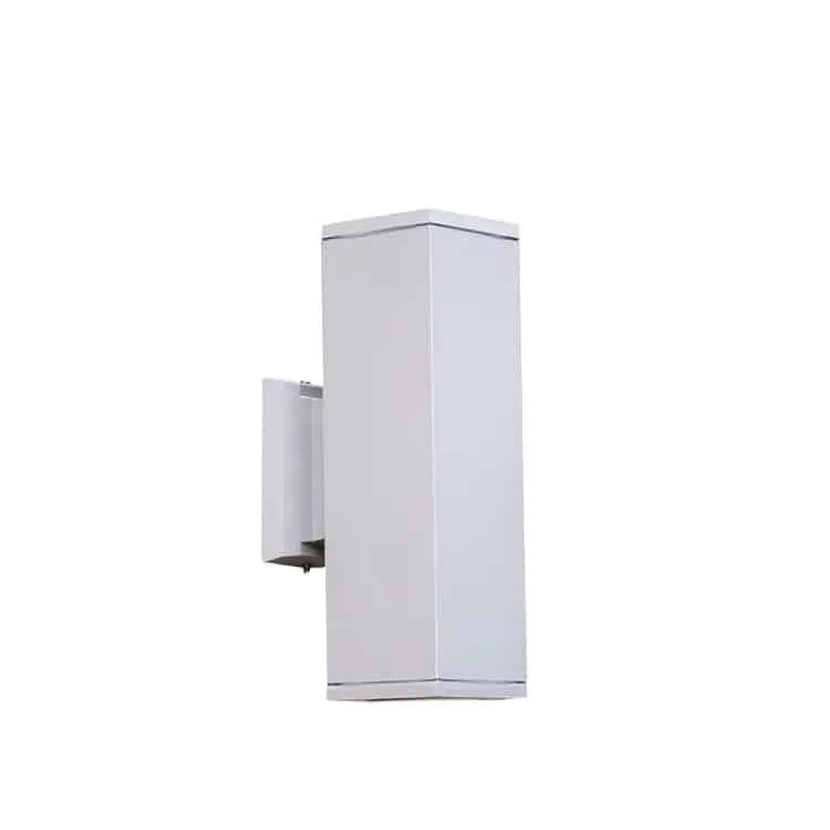 square wall lights exterior