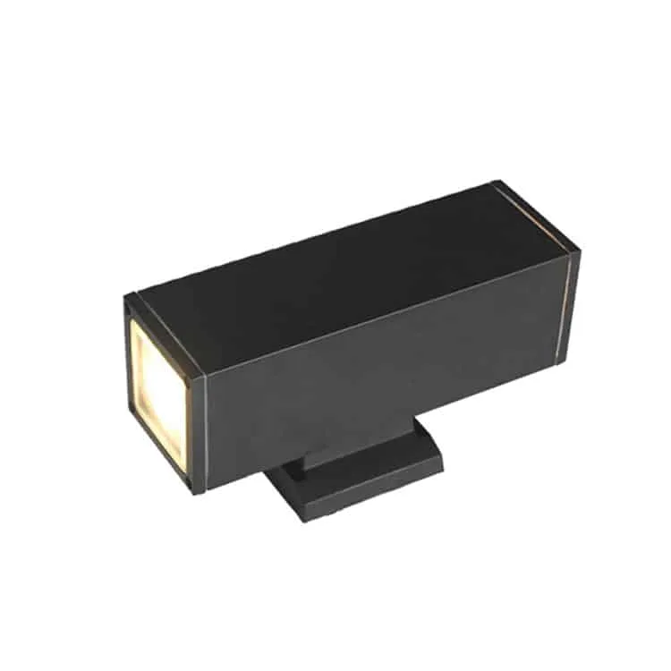 square up down wall lights