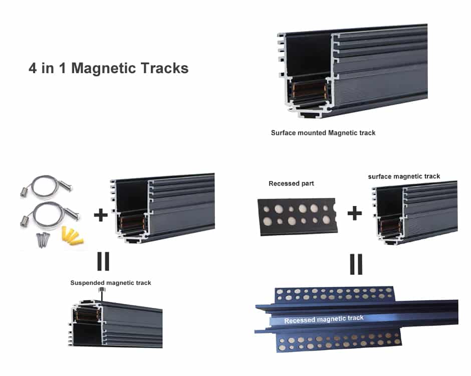 cheap magnetic tracks