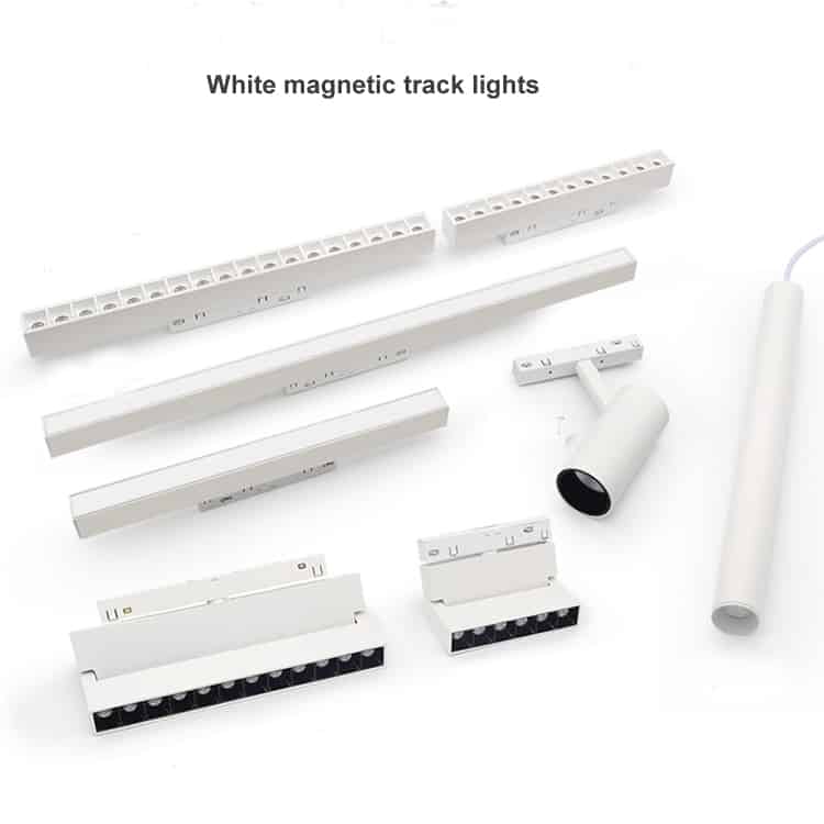 dc48v White magnetic track lights
