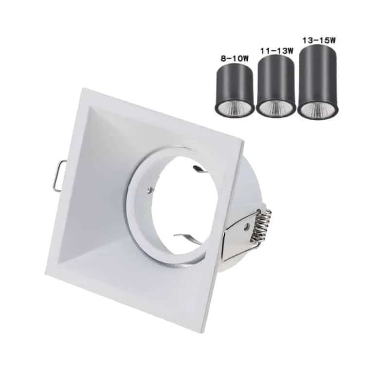 Square GU10 Downlights