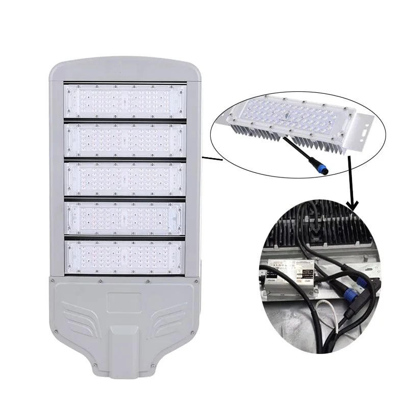 Detachable modular led street light 300Watt