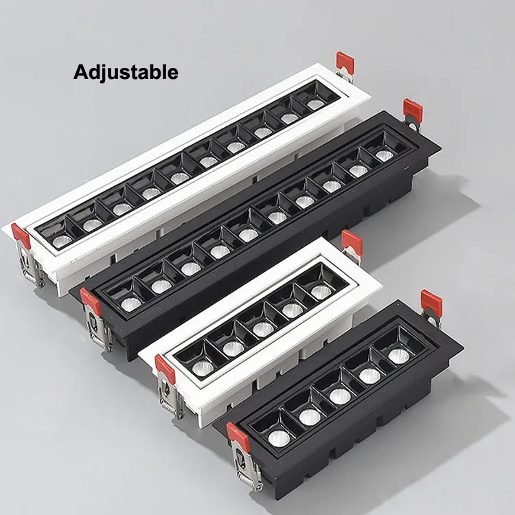 adjustable linear downlights