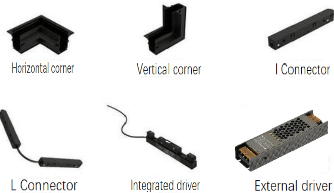 https://grnled.com/wp-content/uploads/2023/07/Connector-and-driver-for-magnetic-track-lighting.png