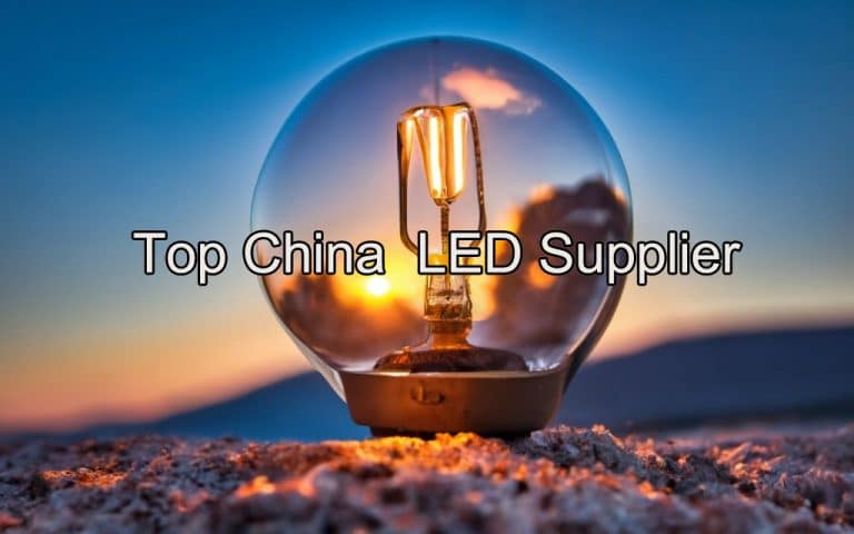 Best 8 Types of China Lighting Company/Supplier-2024 Updated