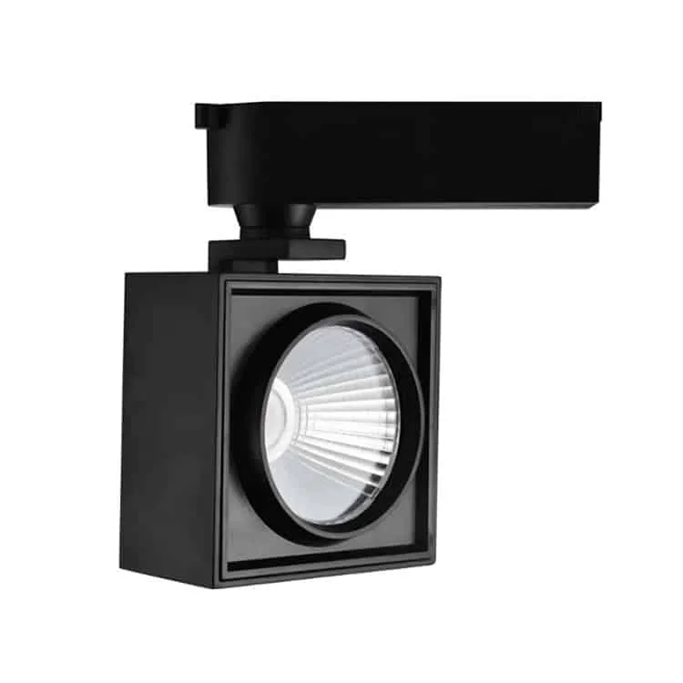 square track light