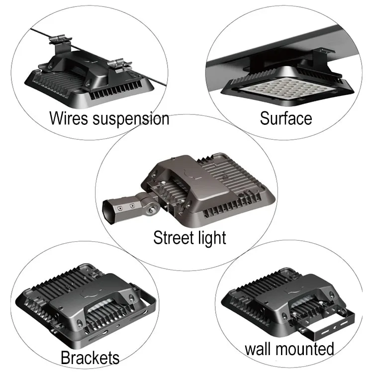 Square high bay led light