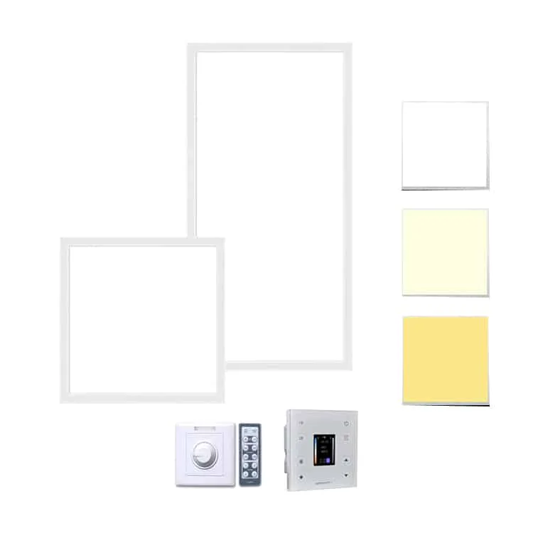 Color changing led panel lights