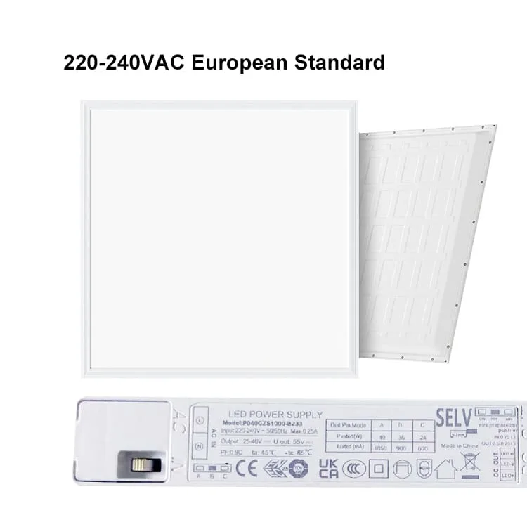 Tunable white panel led light