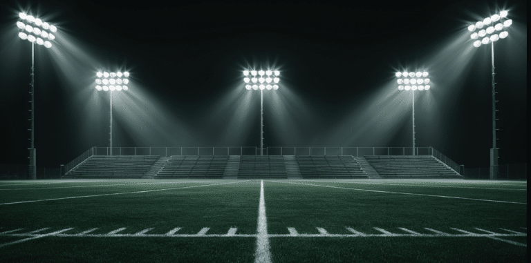 Football Field Lighting Design( Stadium Light Factory)