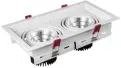 twin recessed led downlights