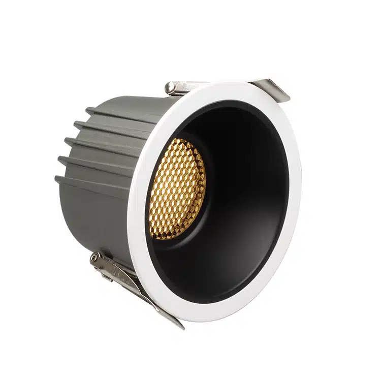 waterproof deep downlight with honeycomb