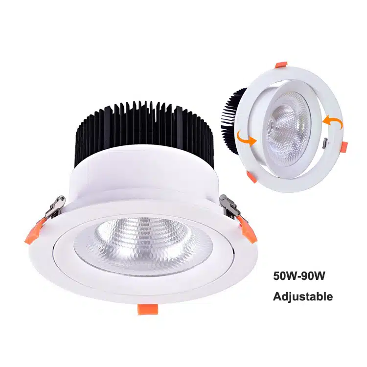 60W 70W 80W 90W adjustable downlight