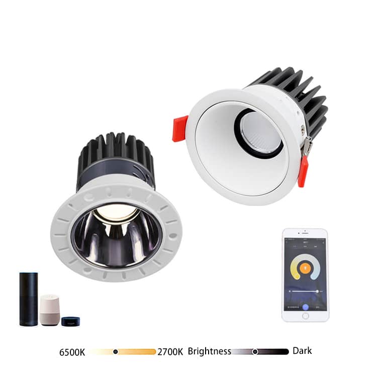 zigbee adjustable spotlights