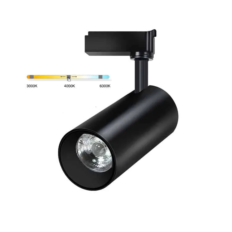 CCT selectable led track lights