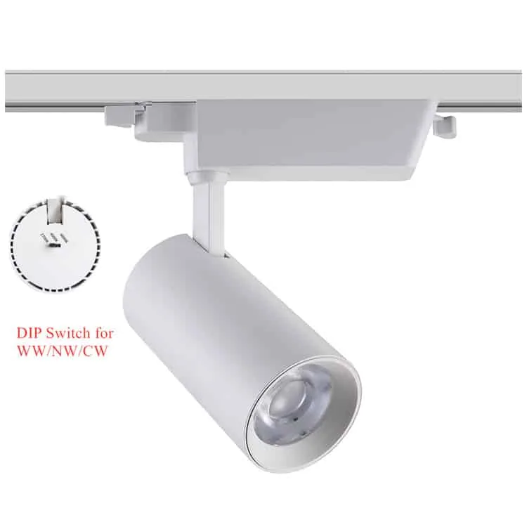 led track light with a dial switch