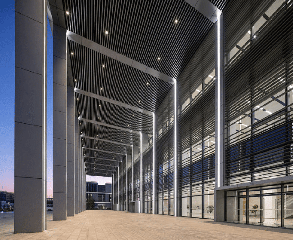 commercial ip65 led surface downlight for outdoor corridors