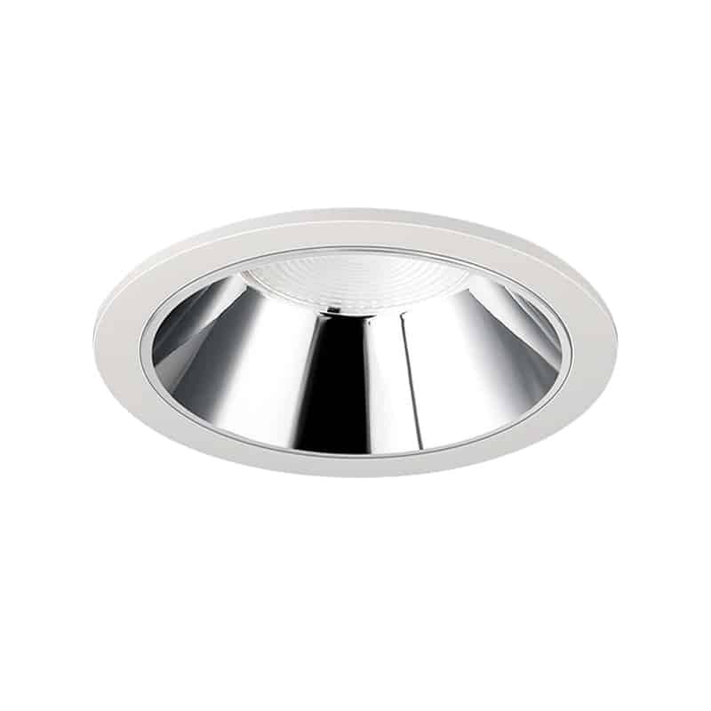Anti glare recessed downlight