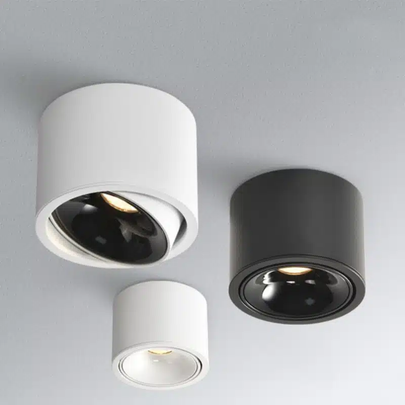 adjustable surface mini spotlight