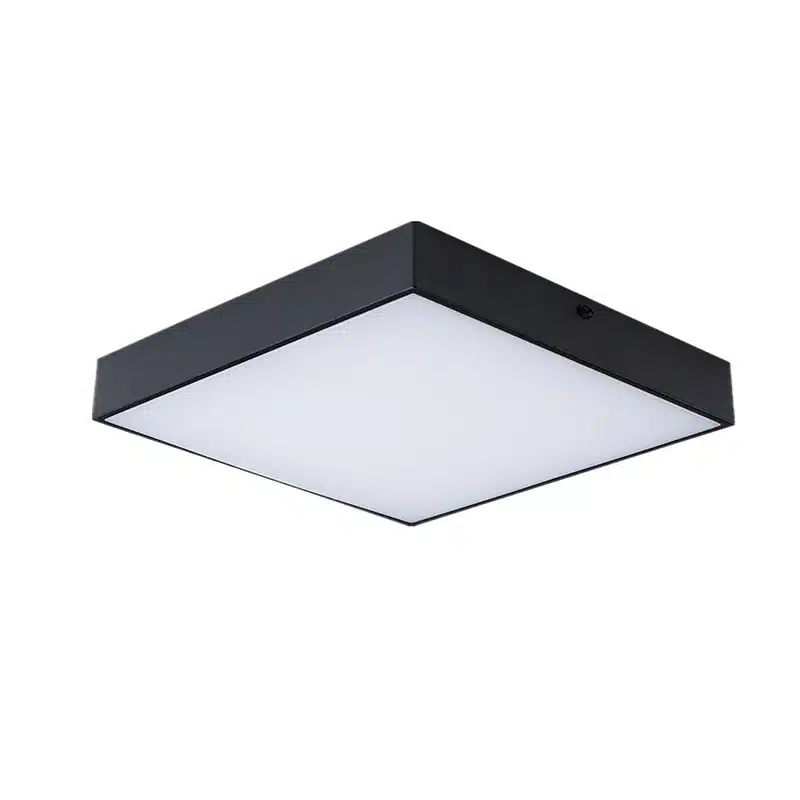 black ultra thin surface mounted LED downlight 12W-35W