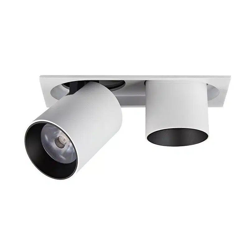 double pull out downlights