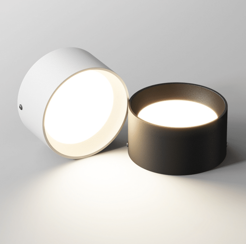 Surface-mounted LED cylinder Ceiling downlight